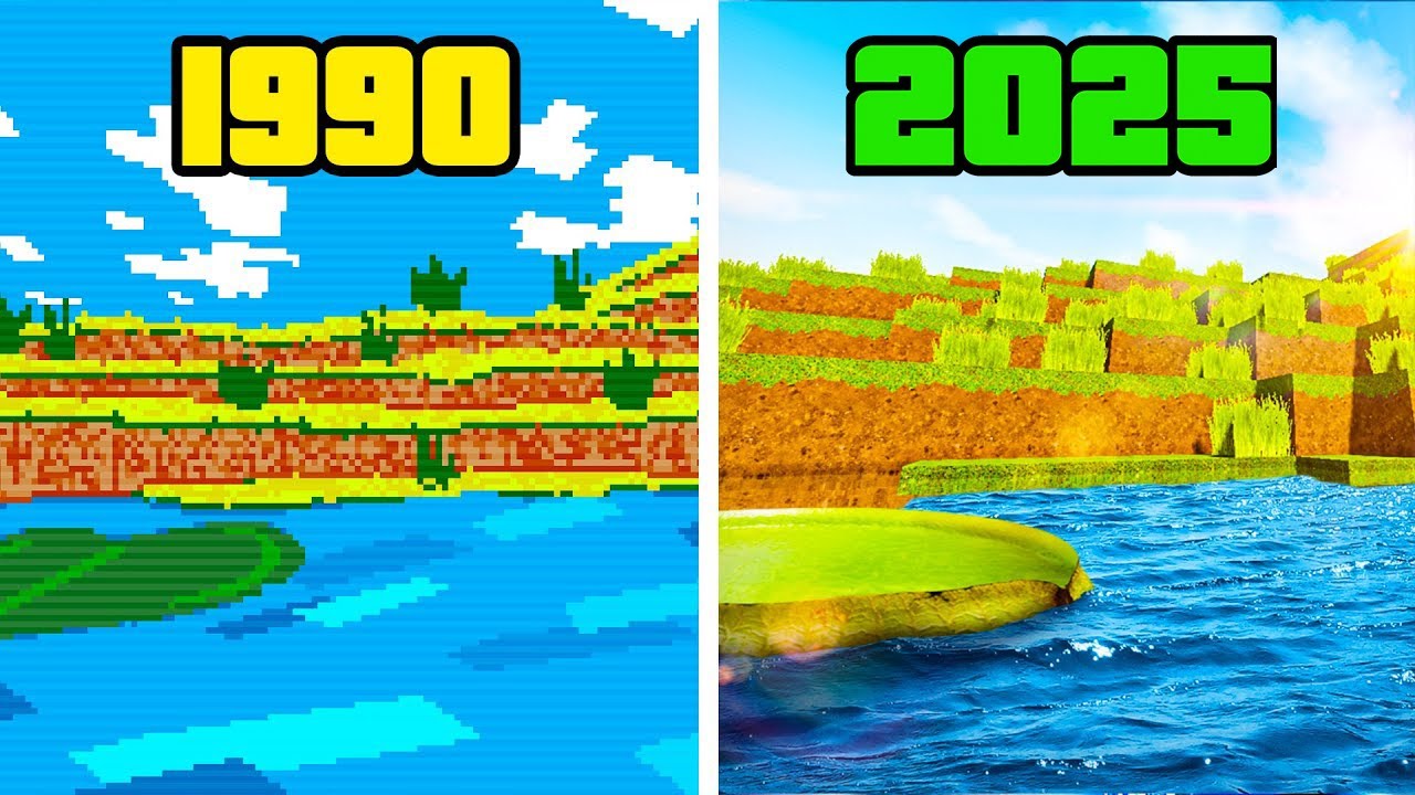 Evolution Of Minecraft | 1990 - 2025