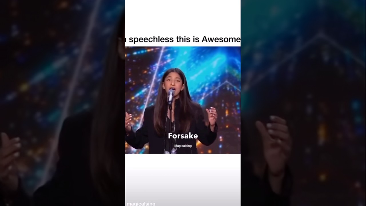 Jennifer Aoun performing Power of love on Sweden got talent 🎤 