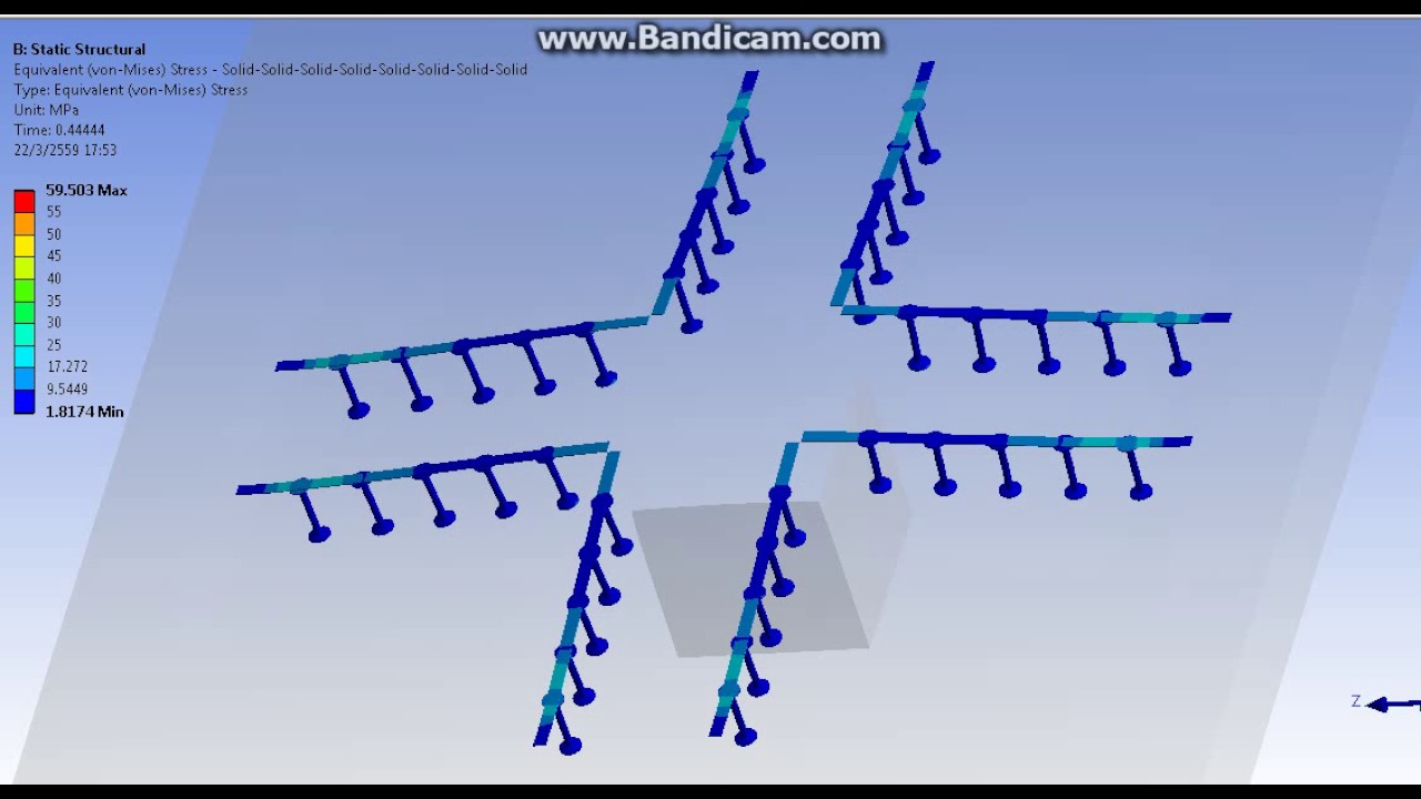 Shear stud rail-concrete slab interaction
