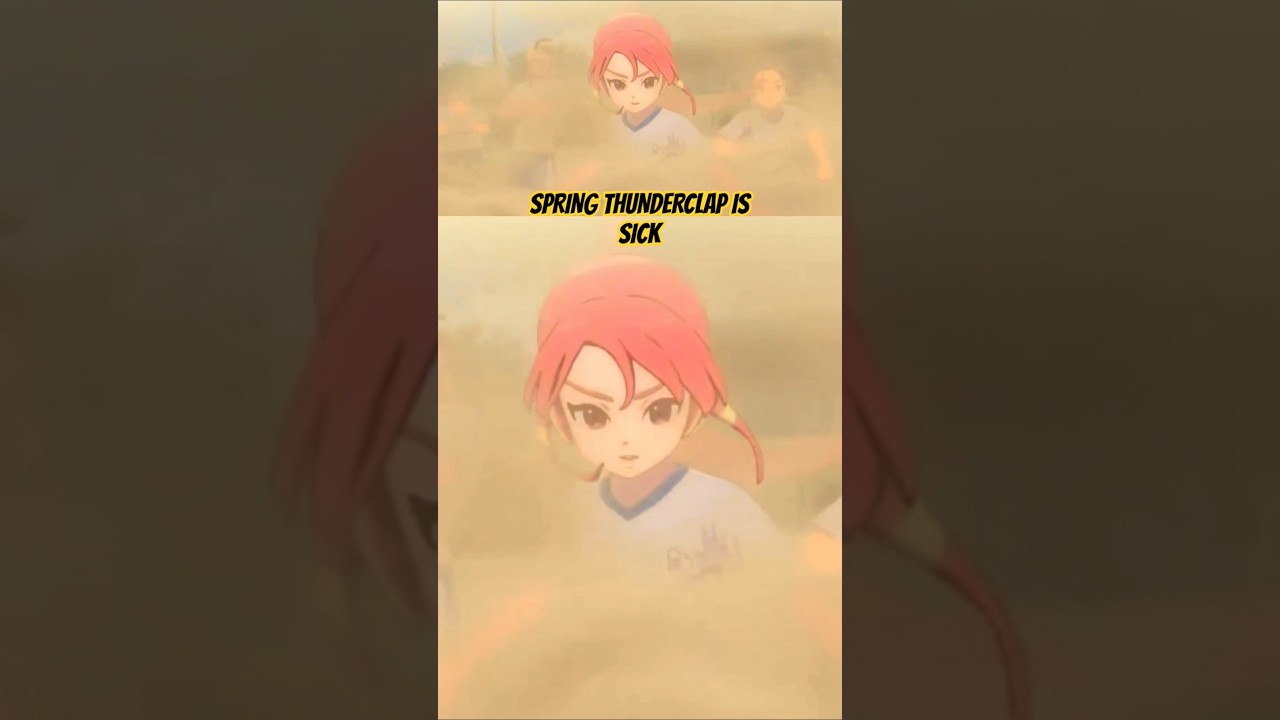 Raika and Briar's SPRING THUNDERCLAP IS SICK! #inazumaeleven #bluelock #anime #soccer #futbol #fifa