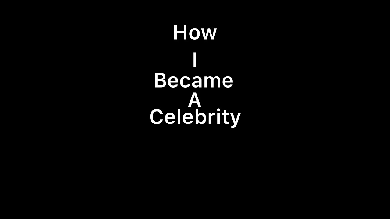 binod / how I became a celebrity (Slayy point)