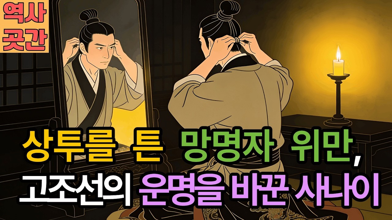 상투를 튼 망명자   위만, 고조선의 운명을 바꾼 사나이- 기원전 195년경, 한반도 북부  l 역사곳간 역사사연 시리즈