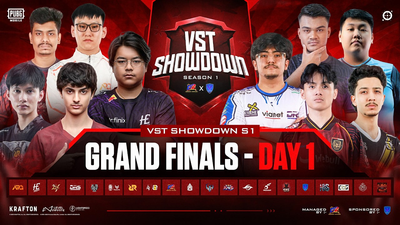 [NP] VST SHOWDOWN S1 || GRAND FINAL - DAY 1 || #HORAA #DRS #APG #teamRRQ #4TH #TS
