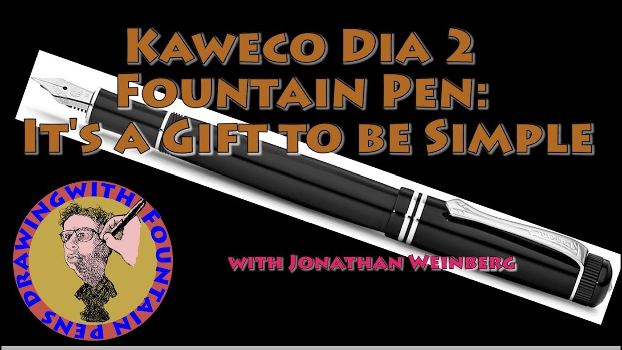Kaweco Dia 2 Fountain Pen: It's a Gift to be Simple #fountainpens #nibs #kaweco #thanksgiving