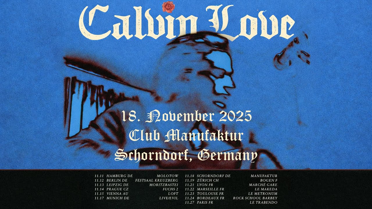 Calvin Love - live @ Club Manufaktur, Schorndorf, Germany - 18.11.2025 (AUDIO)