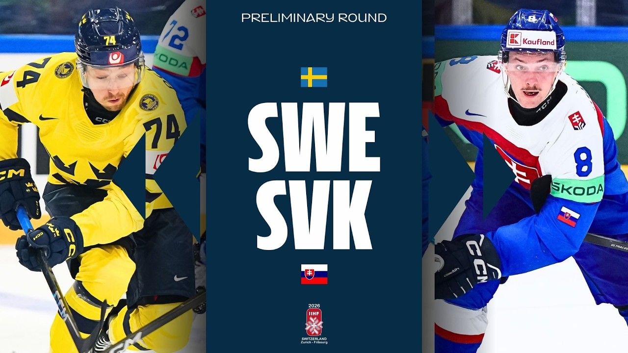 Highlights: Sweden vs Slovakia | 2026 #MensWorlds