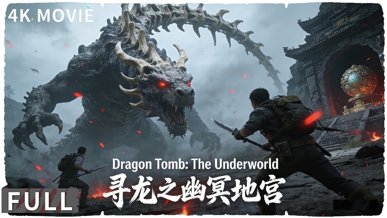 4K Full 葬龙墓穴惊险重重，摸金探墓视觉震撼，全程高能！ 动作 / 奇幻 《寻龙之幽冥地宫/THE NETHER PALACE》施骏喆 / 闵政