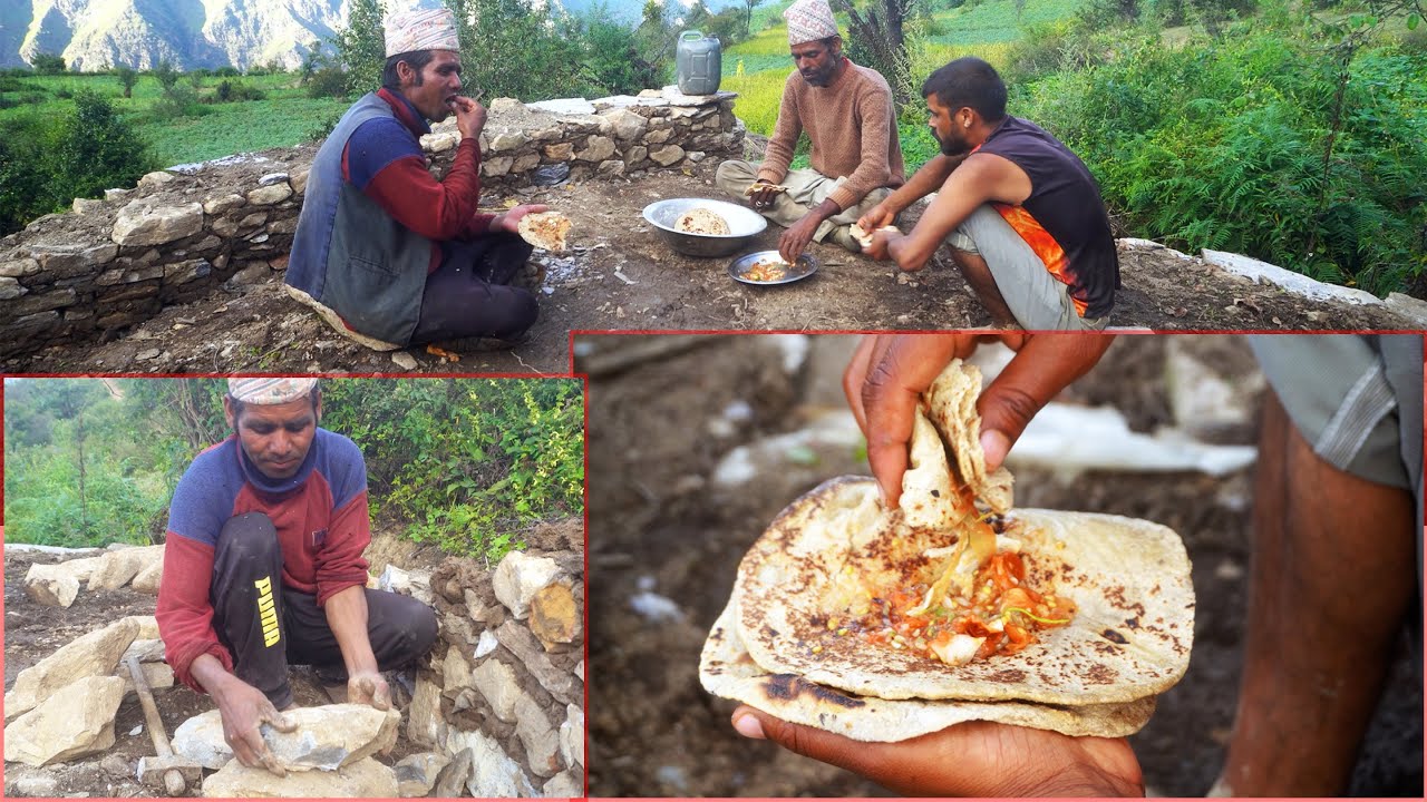dharme is the best house builder of the village || dharme helping to build house to his villager ||