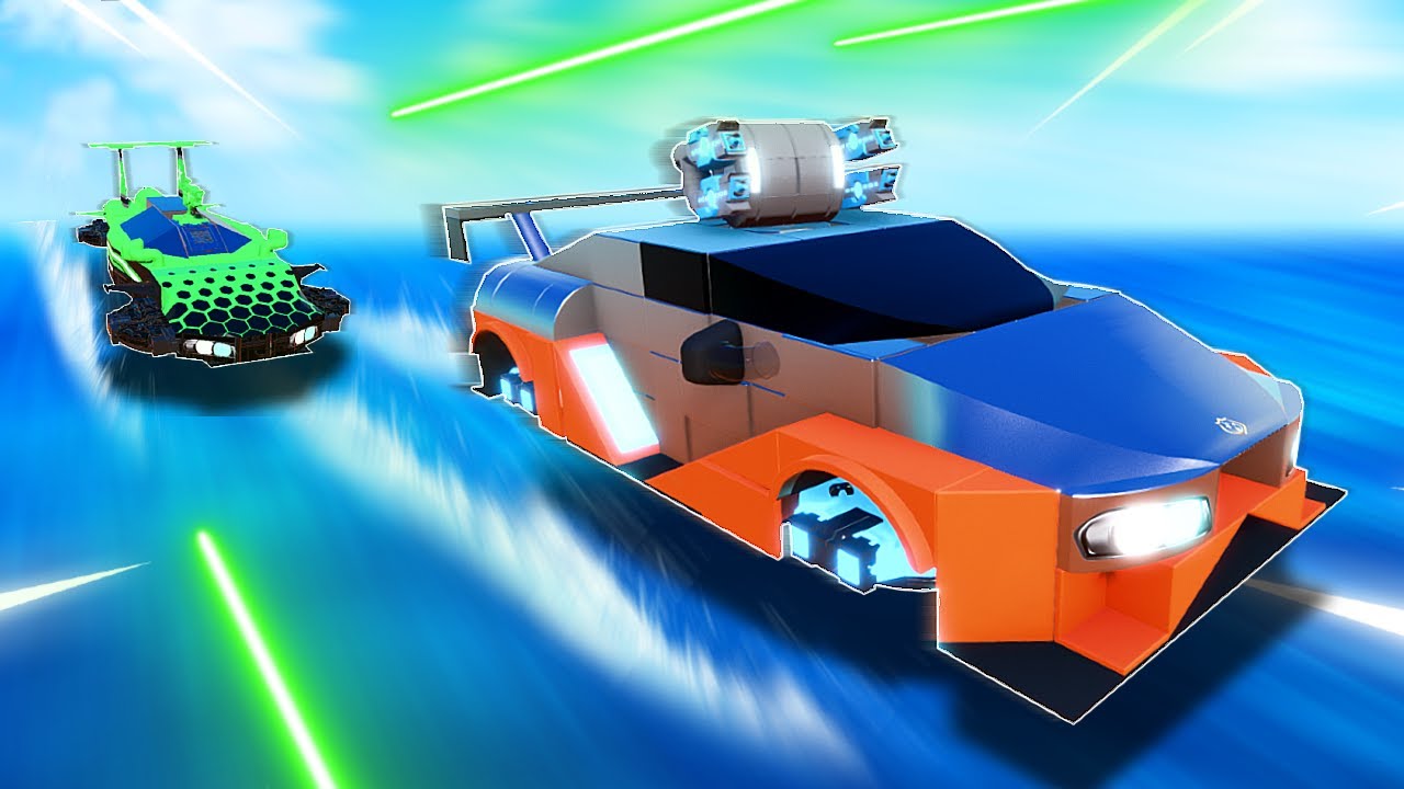 We Built HIGH SPEED Hover Cars For BATTLE!