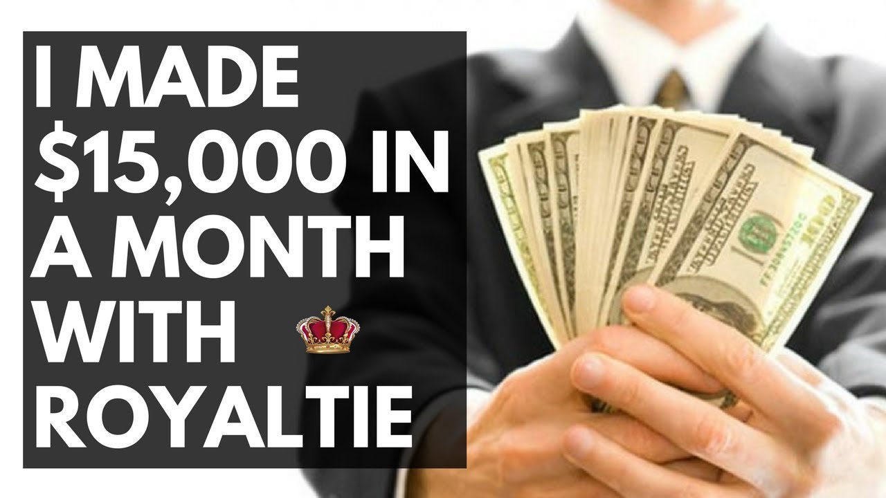 I Made $15k a Month With Royaltie Selling The Royaltie Gem