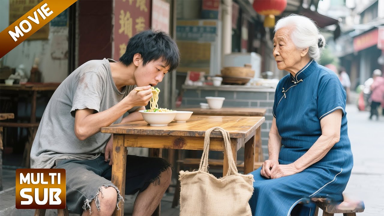 【全集】穷小子去面馆没钱吃饭，好心老太太请她吃面，不料发现他是自己失散20年的儿子！【高兴的酸甜苦辣】