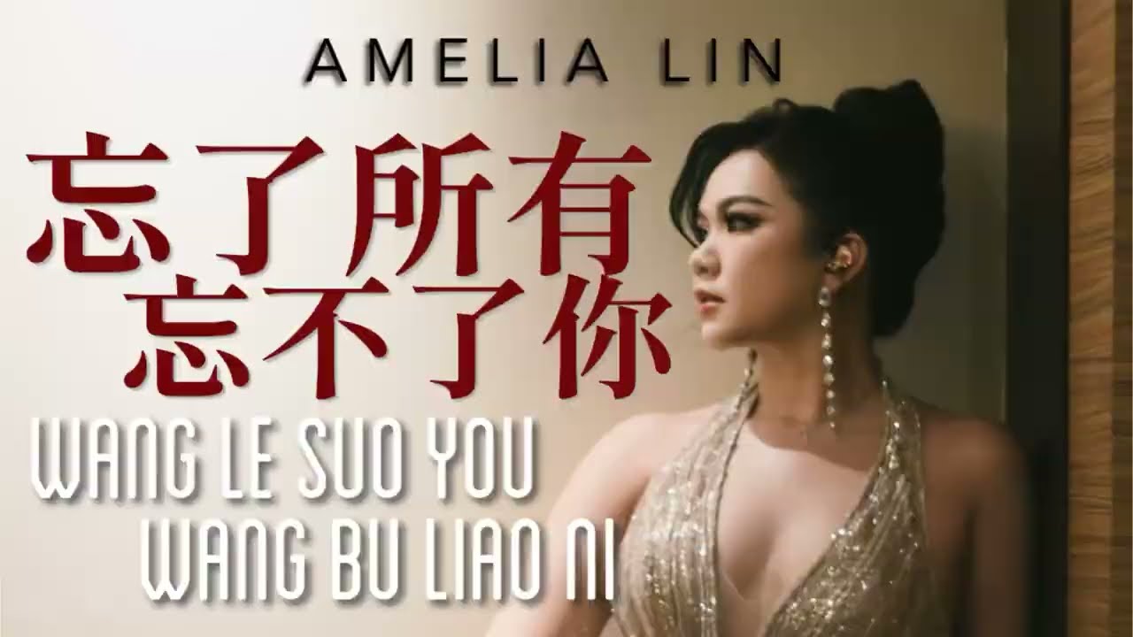 Wang Le Suo You Wang Bu Liao Ni 《忘了所有忘不了你》 - Amelia Lin (pinyin + terjemahan)
