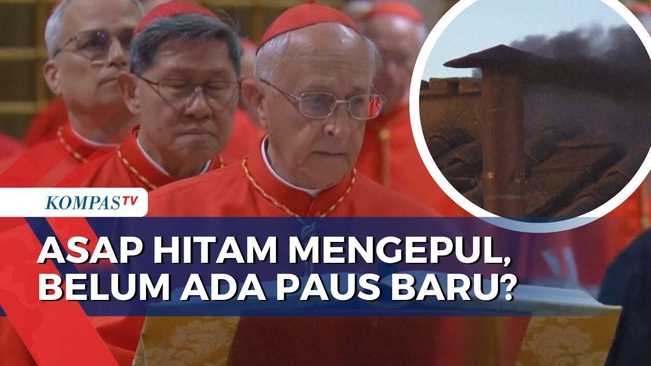 Situasi Vatikan saat Konklaf Pemilihan Paus Baru: Asap Hitam Mengepul, Keamanan Diperketat