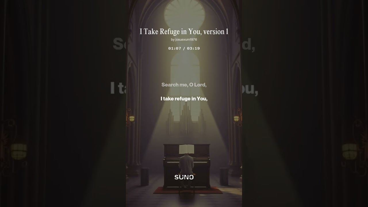 I take refuge in you, version 1.