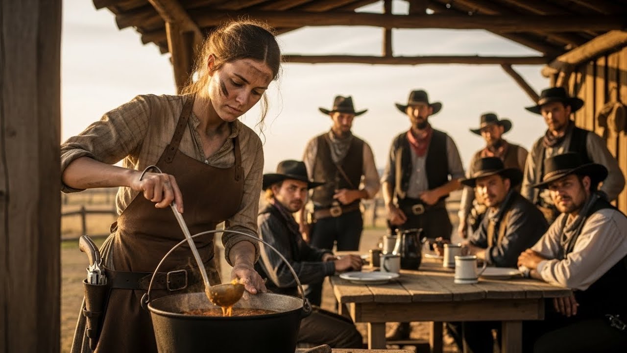 “I Don’t Talk Much, Mister… But I Can Cook” — The Rancher Looked at Her and Said, “You’re Hired...”