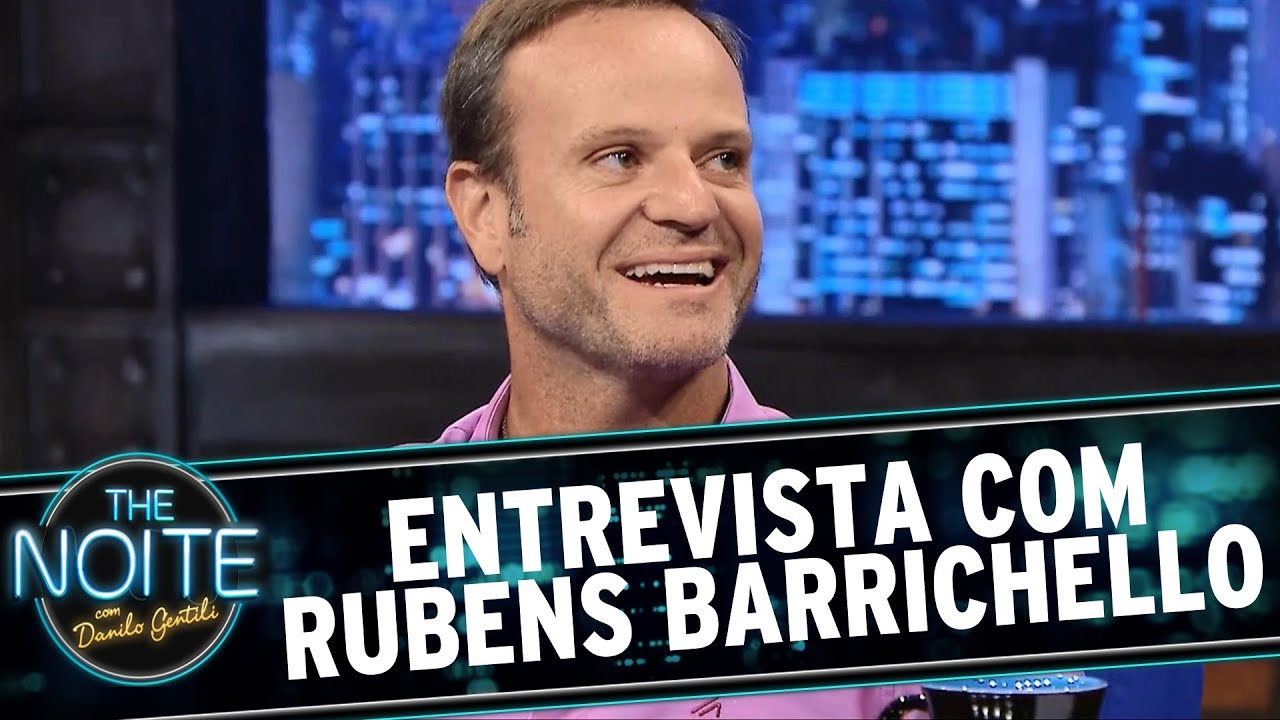 The Noite (10/03/15) - Entrevista com Rubens Barrichello