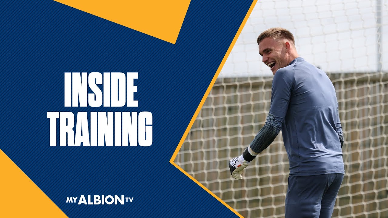 Bart Verbruggen In Focus 🔍🧤 | Brighton's Inside Training
