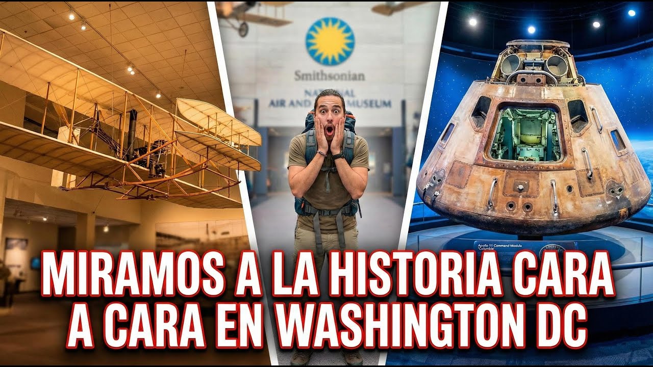 MUSEO DEL AIRE Y EL ESPACIO en Washington DC: ¡La mejor experiencia GRATIS!
