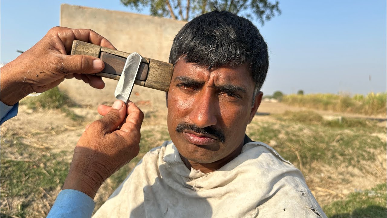 ASMR Fast Shaving With Barber Old [ASMR SHAMS]