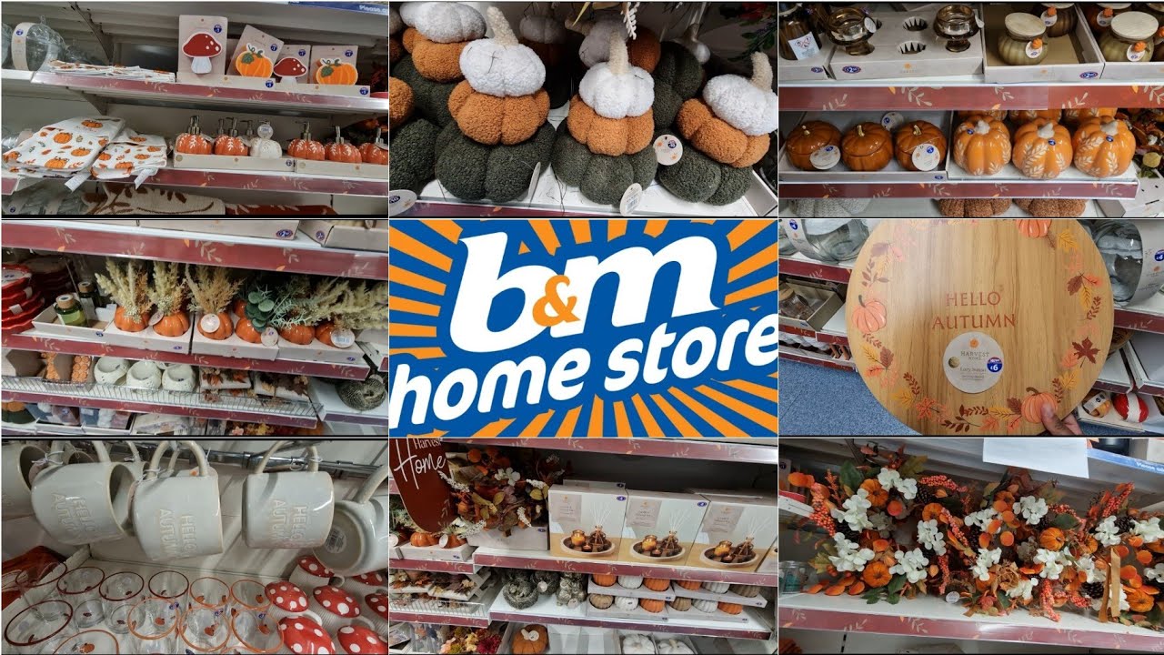 WHAT'S NEW IN B&M‼️AUTUMN DECOR 2025🍁 COME SHOP WITH 🍂@TSYASMEEN