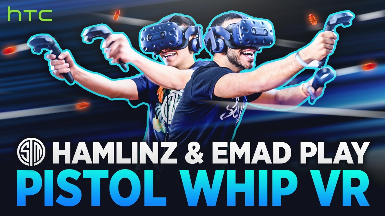 Hamlinz and Emad Go WILD in Pistol Whip VR