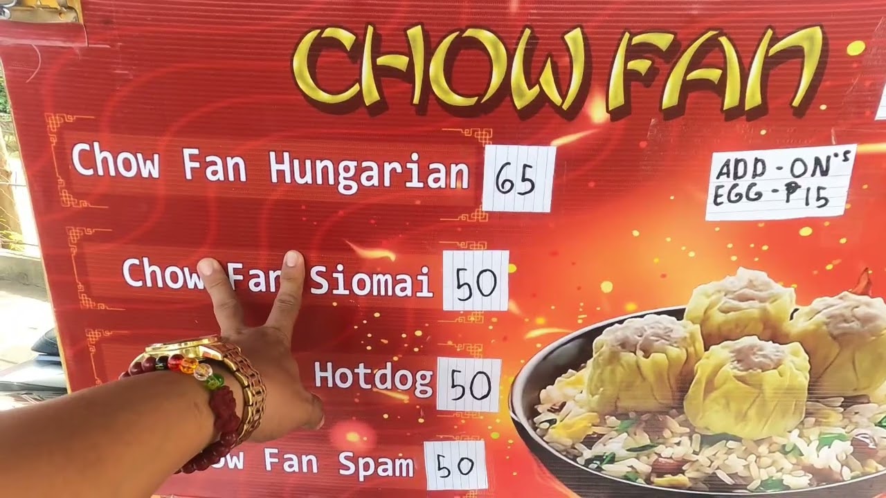 SUNDAY NANAMAN TODO KAYOD TAYO! SOLD OUT NANAMAN ANG ATING CHOWPAN RICE!