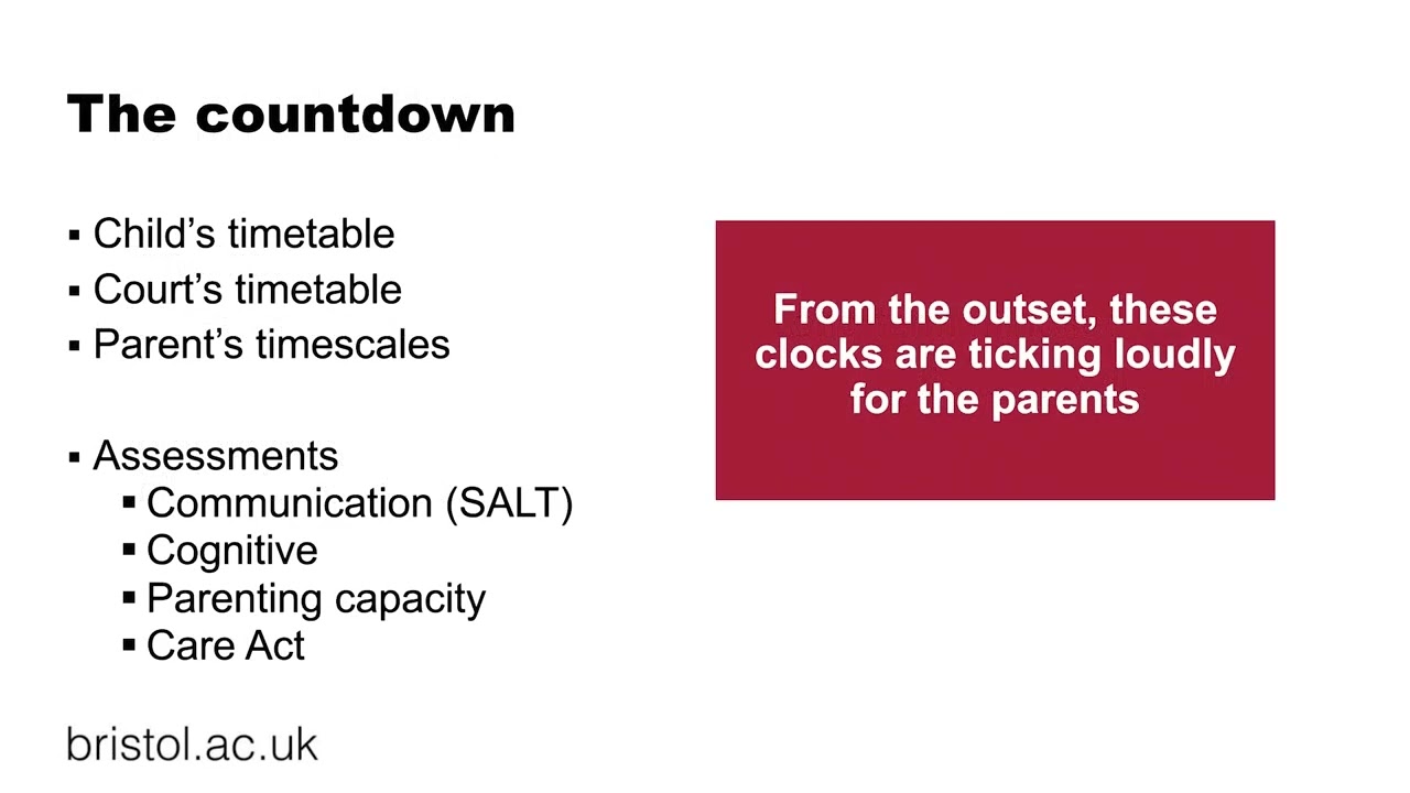 Parents with learning disabilities and difficulties in family court - what are the key issues?