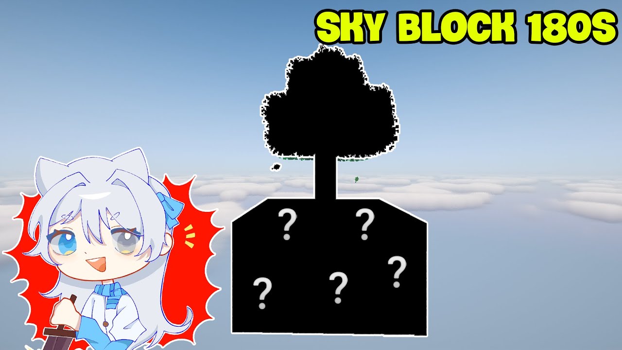 Sinh Tồn Minecraft Skyblock Nhưng Block Đổi Sau 180 Giây
