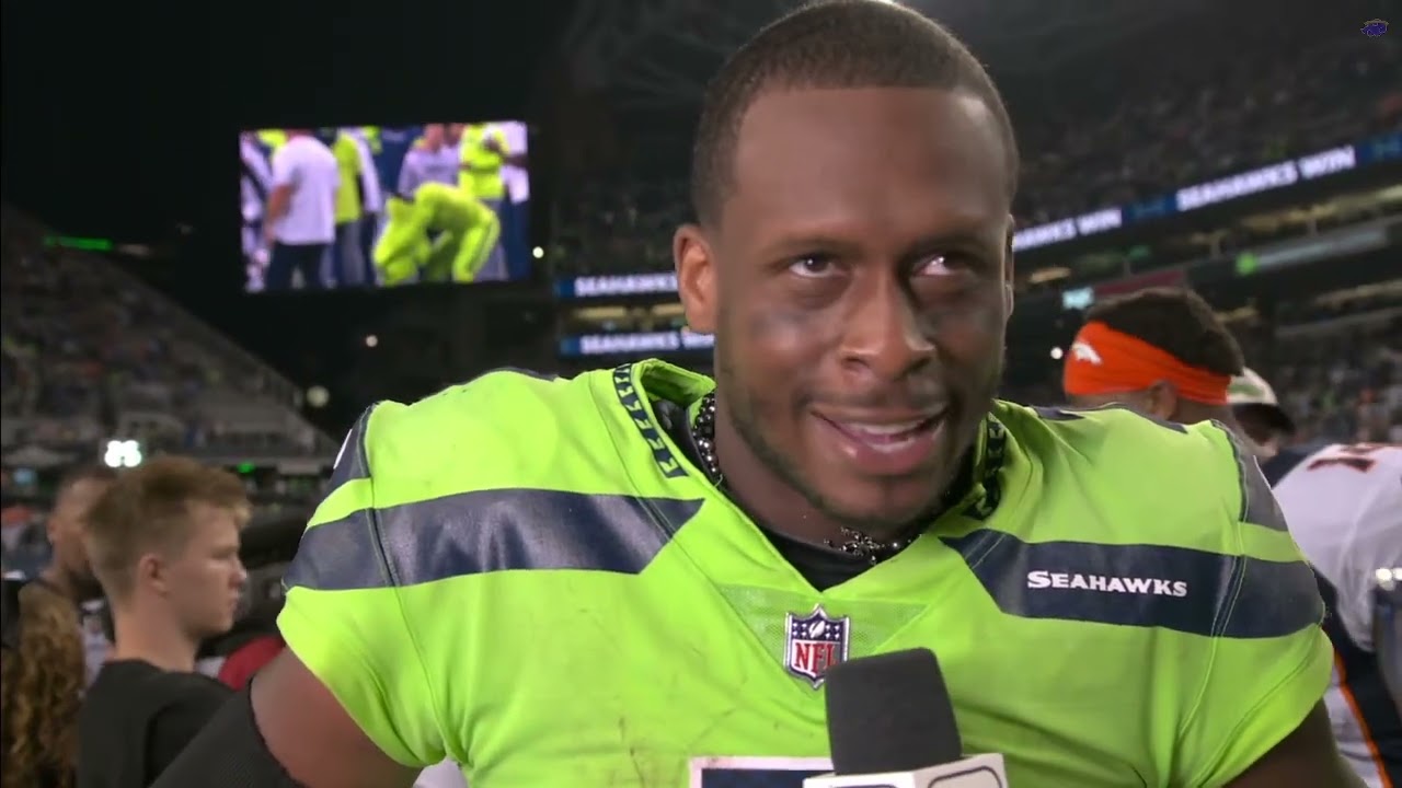 Geno Smith postgame interview after win vs. Broncos