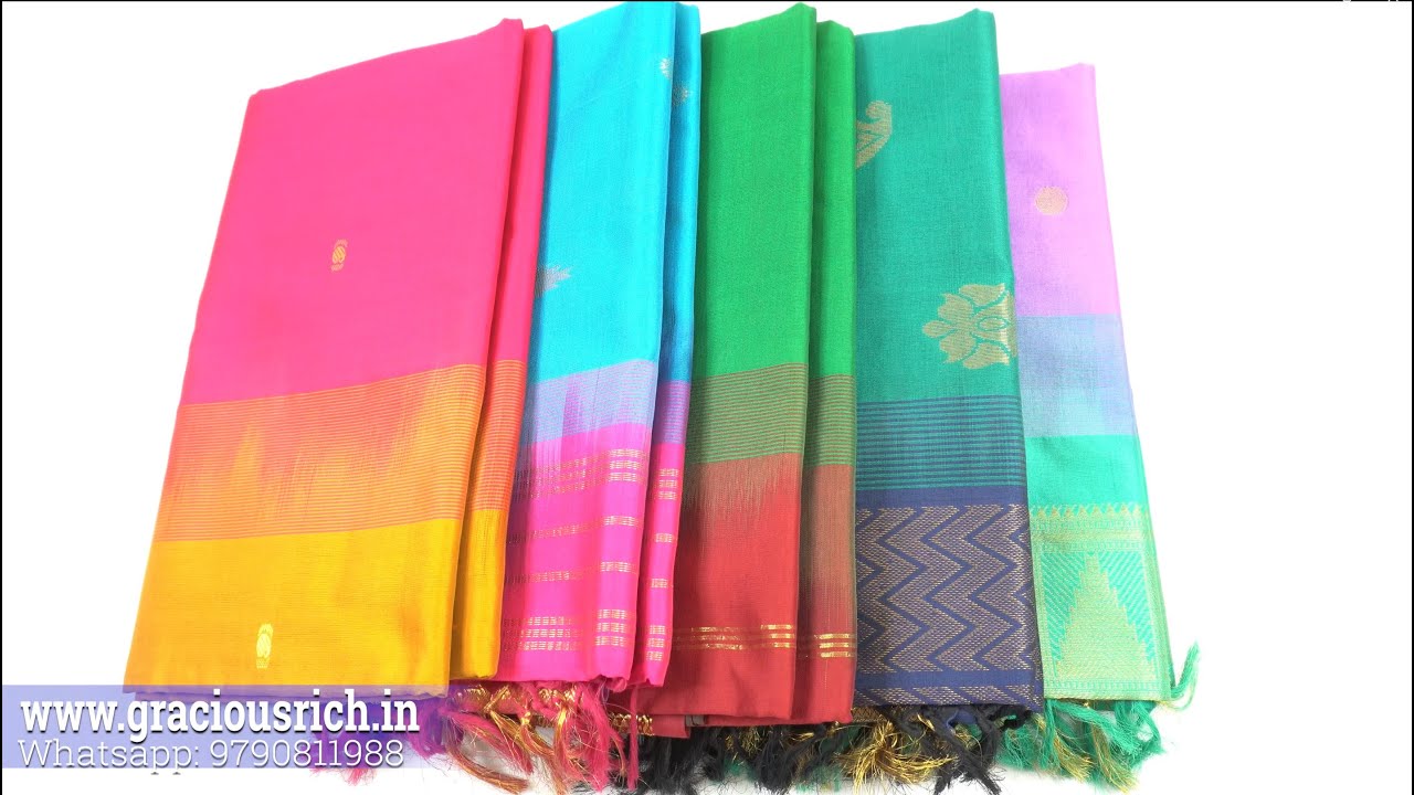 Semi Silk Cotton Sarees!