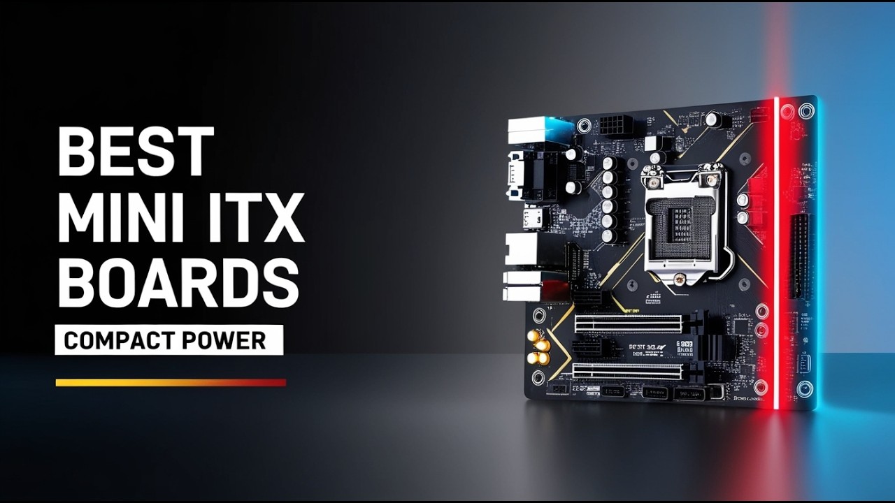 5 Best Mini ITX Motherboards for Small Form Factor PCs
