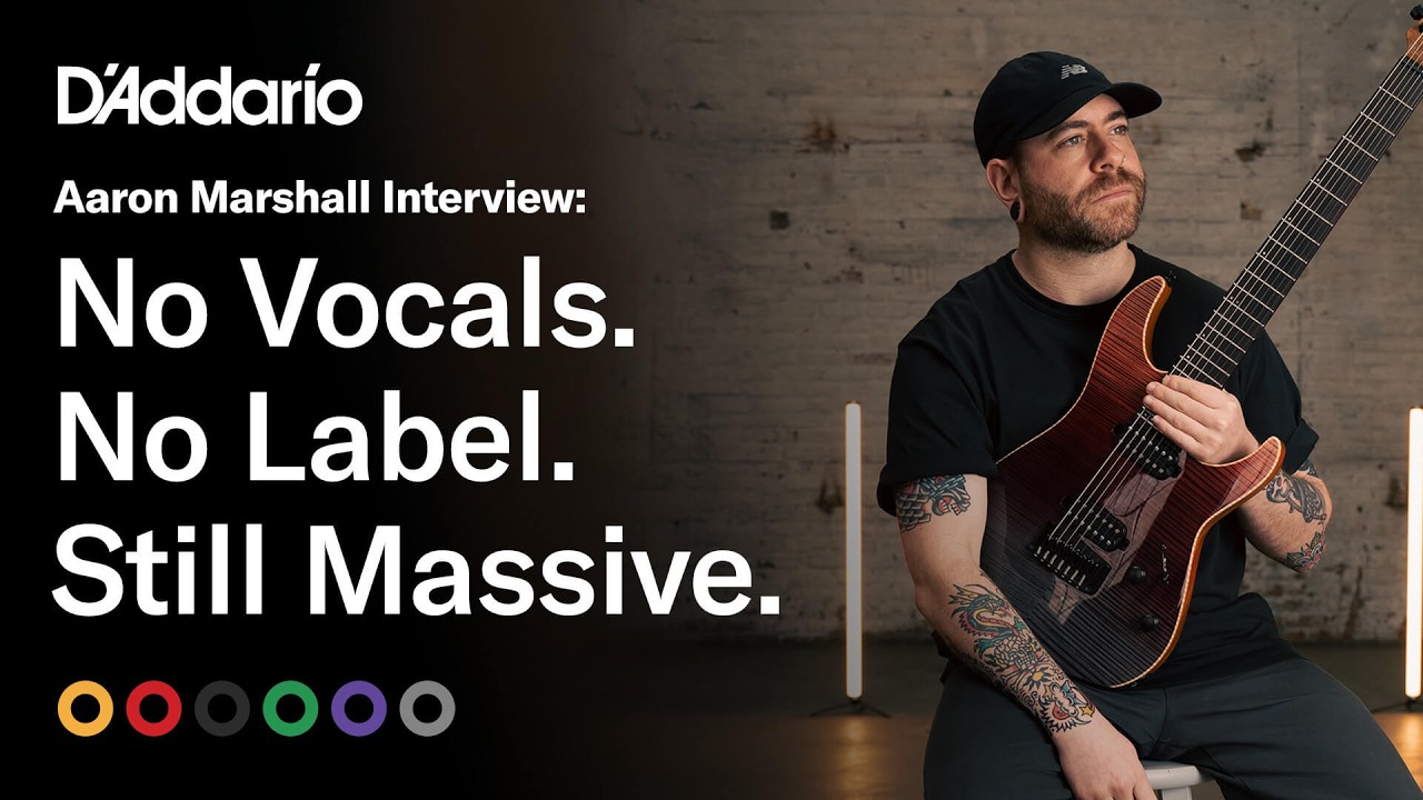 Aaron Marshall on Songwriting, Technique, and Intervals | D'Addario Interview