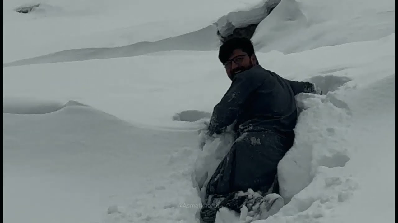Kabul snow | VLOG 001 | exploring the valley which fully covered by snow