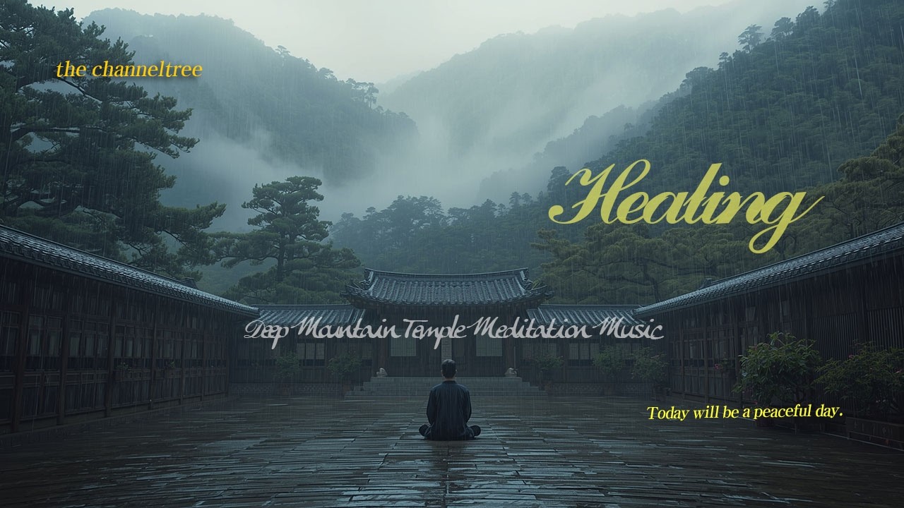 [Playlist] #10 사찰에서 듣는 비 소리와 명상 선 음악 🎧 평화 & 치유 #명상음악 #사찰 #비오는날 #힐링뮤직 #명상 #평화 #ZenMusic #치유음악