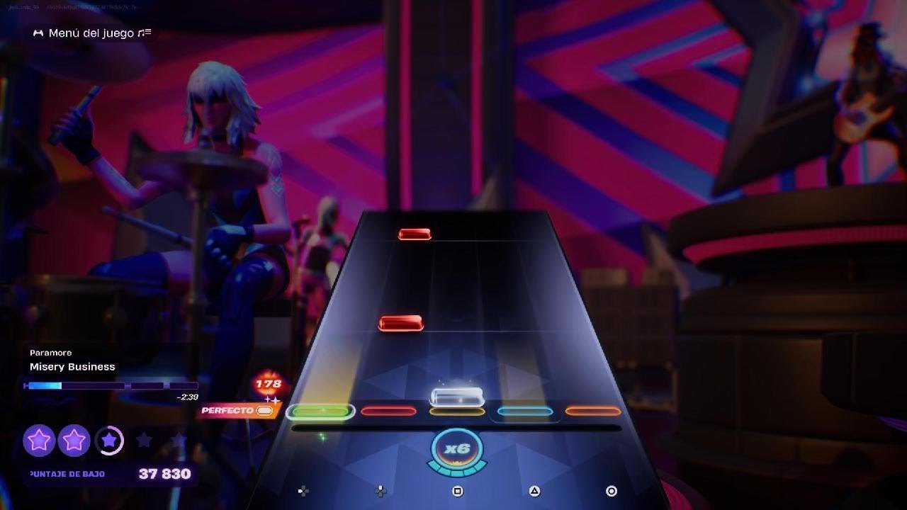 Fortnite Festival - Misery Business by Paramore - on bass
