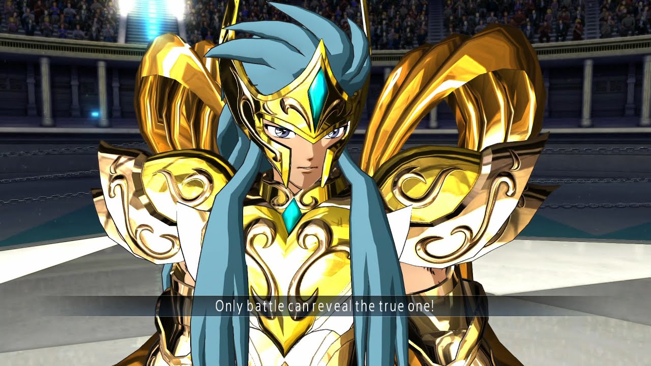 Saint Seiya Soldier's Soul: Aquarius Camus God Cloth Moveset Gameplay [PS4] (English)