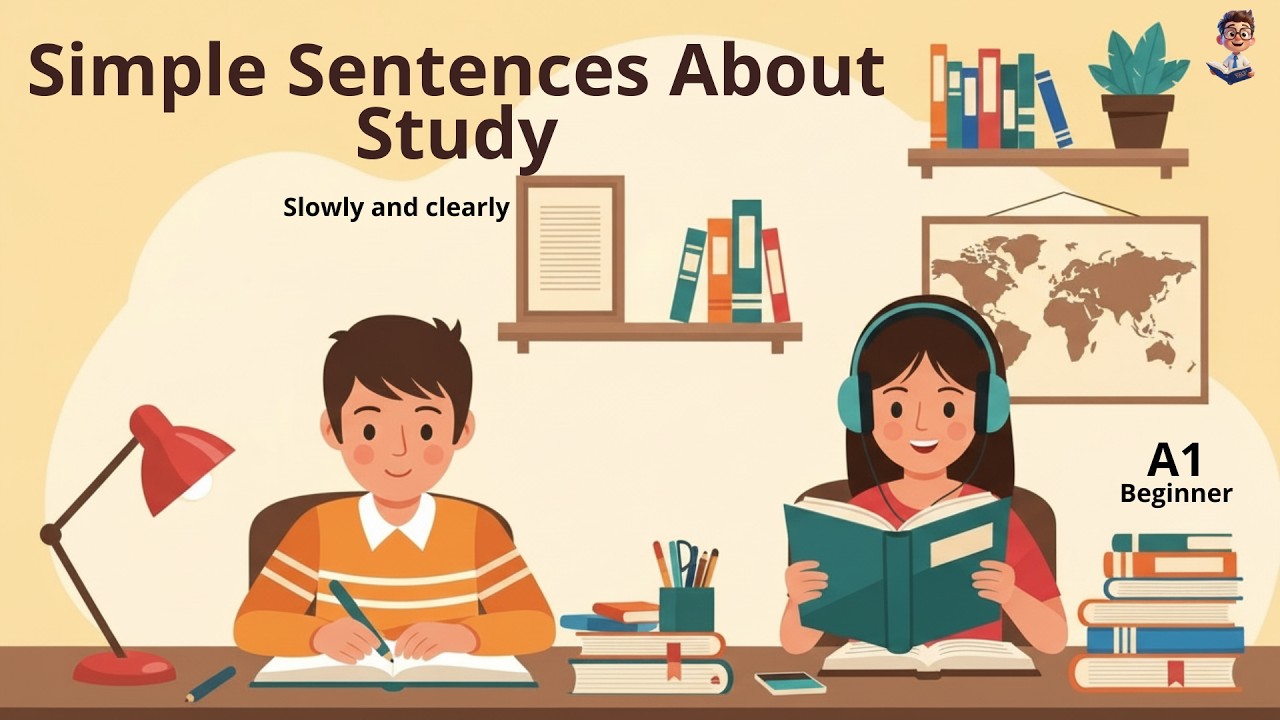 Learn English While Talking About School and Studies | Beginner Level | Easy English Conversation