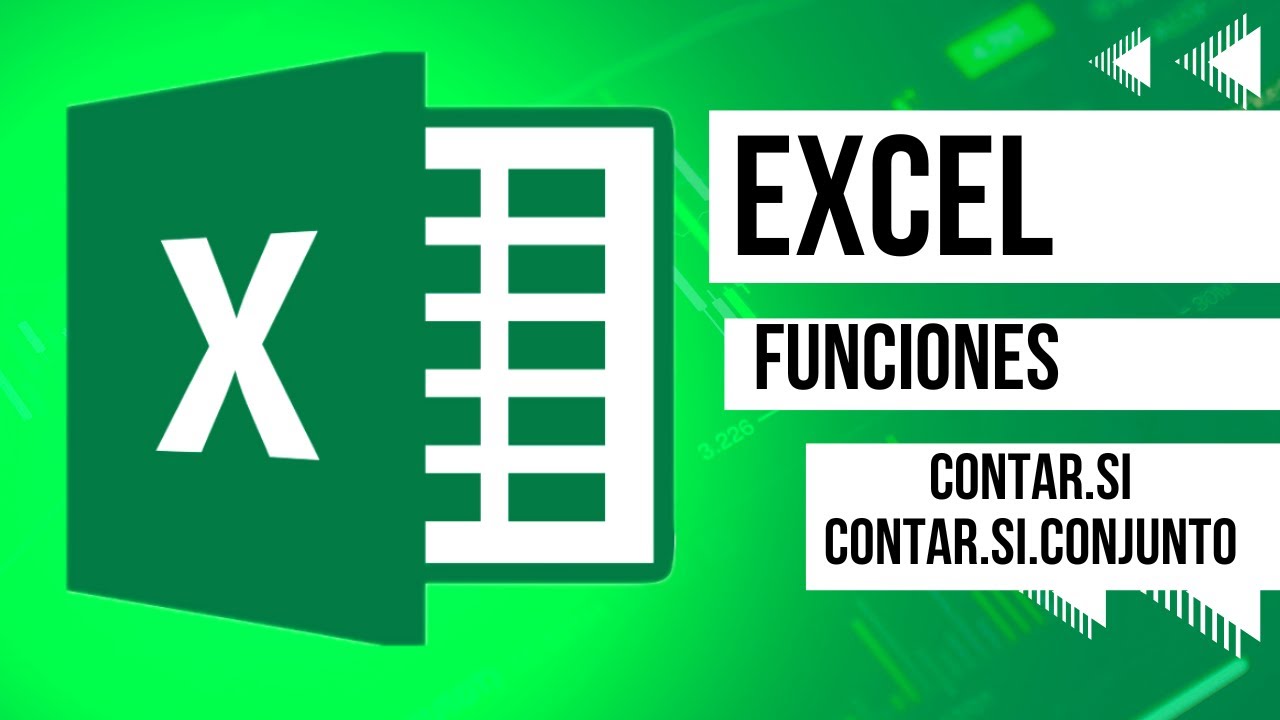 Excel - Funci&oacute;n Contar.Si, Contar.Si.Conjunto, Contar con Condiciones Mayores, Menores, Iguales.