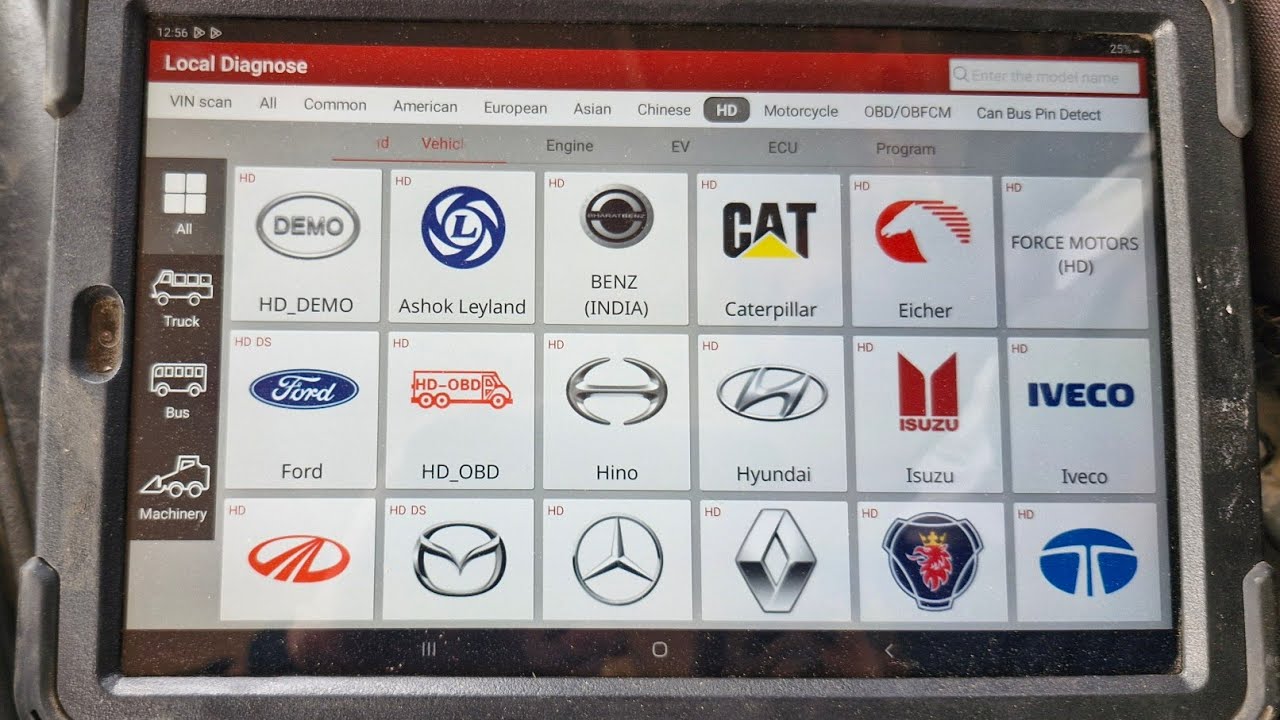 Ashok leyland accelerator problem solution by #launch #thinkdiag #automobile #carscanner