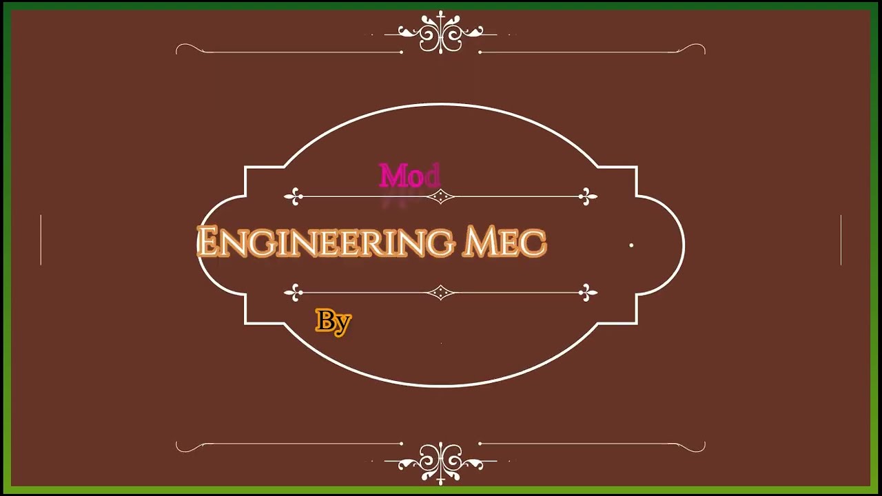 1. Module 1 Basic Concepts (Engineering Mechanics) II Design &Analysis II