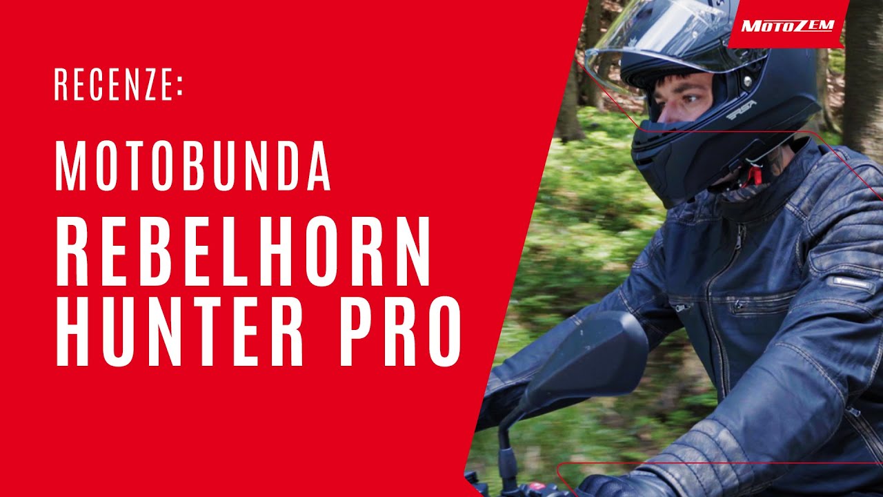 RECENZE | Motobunda REBELHORN HUNTER PRO | MotoZem