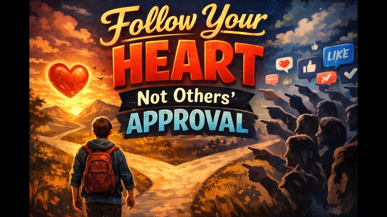follow Your Heart, Not Others’ Approval
