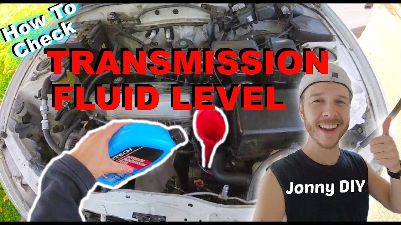How To Check Transmission Fluid Level & Add If Low -Jonny DIY
