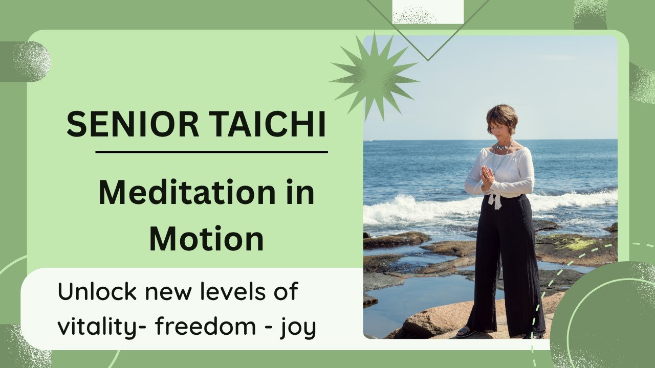 Senior Taichi - Meditation in motion, a powerful catalyst for healing, balance and transformation.
