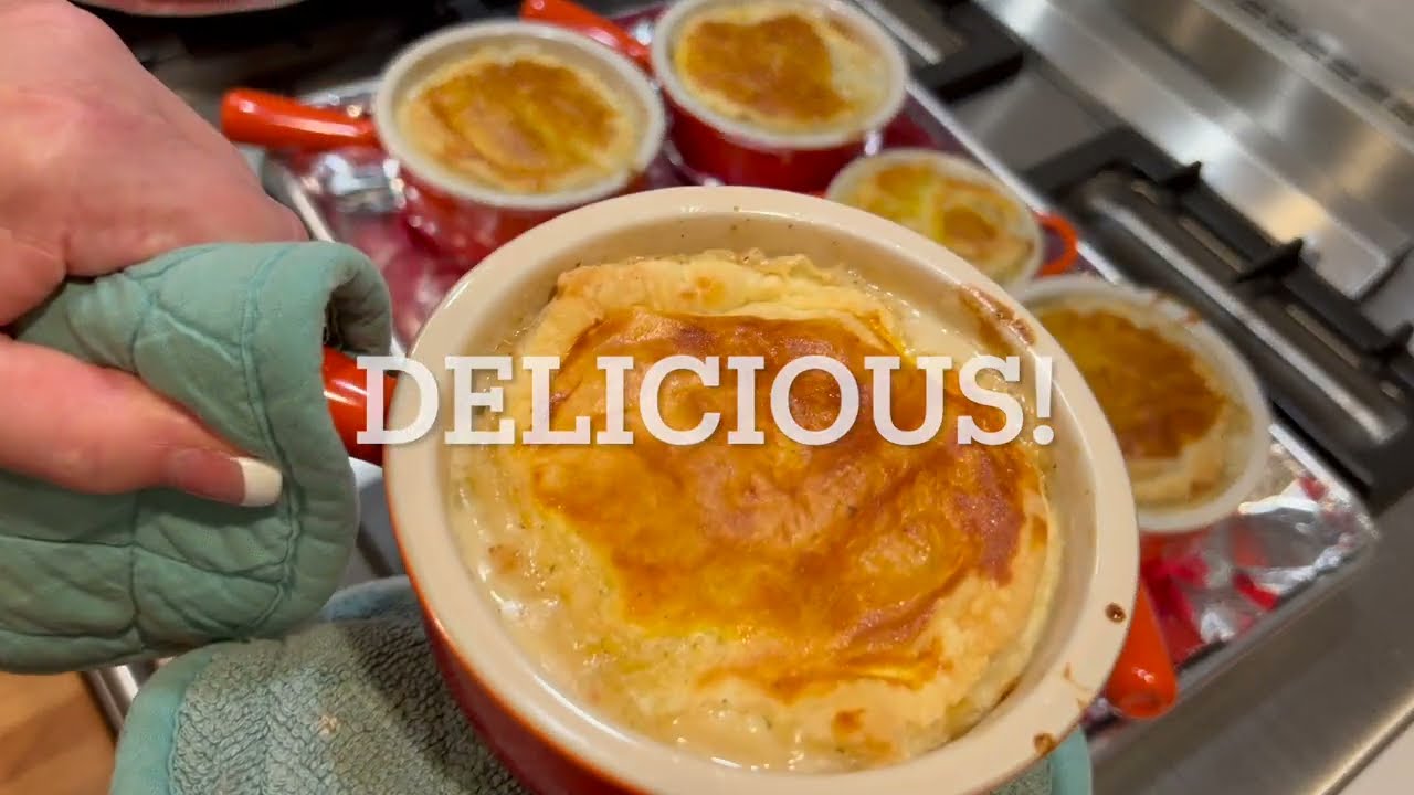 From One Costco Turkey Breast to This Amazing Pot Pie! 🍗🥧