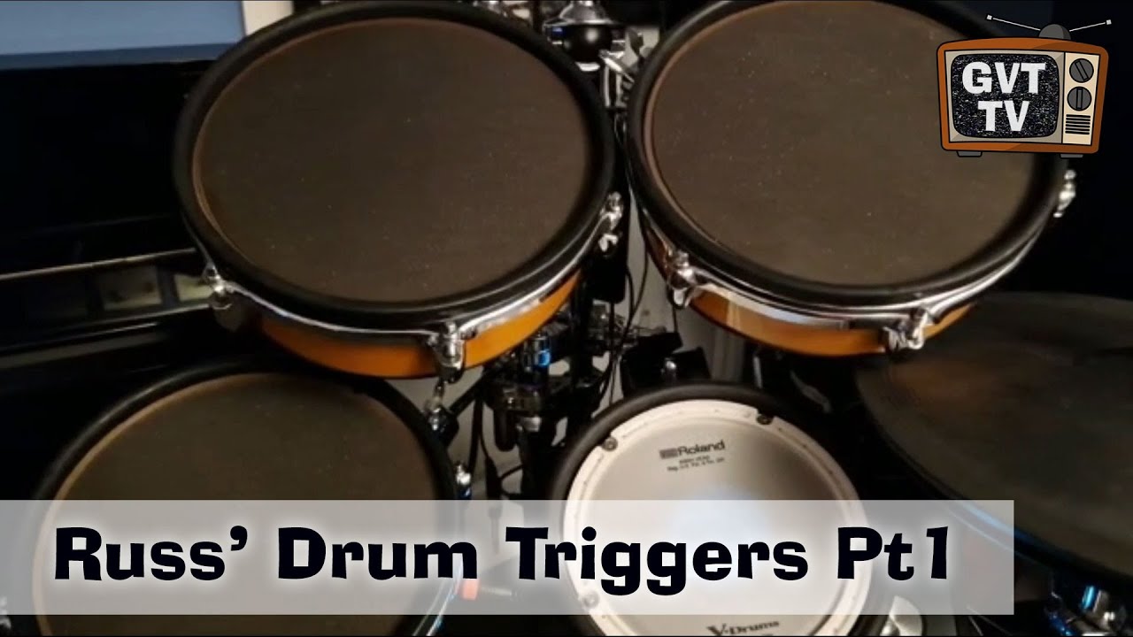 Russ' Drum Triggers for Shapes Tour 2023 Pt1