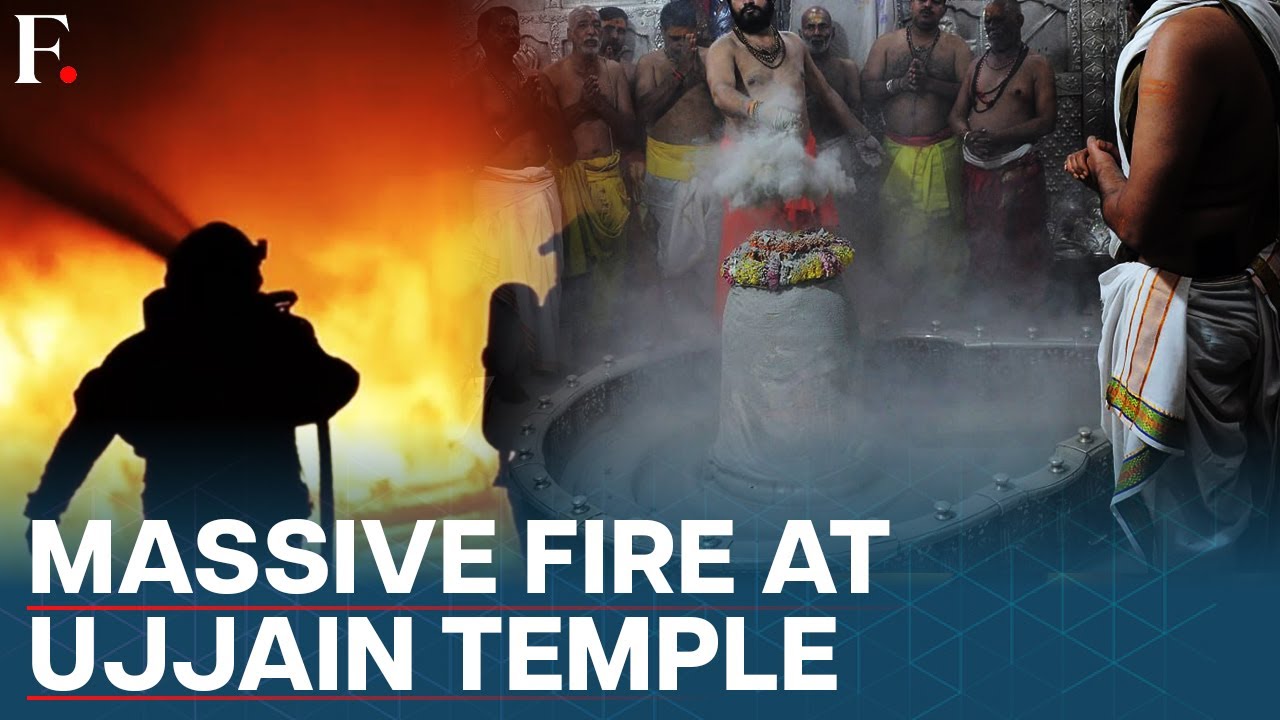 India: Major Fire Breaks Out at Ujjain Temple During Holi Celebrations