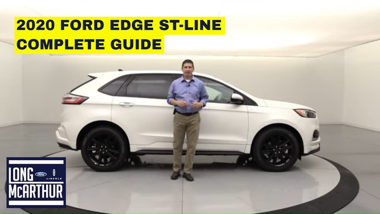2020 FORD EDGE ST LINE COMPLETE GUIDE