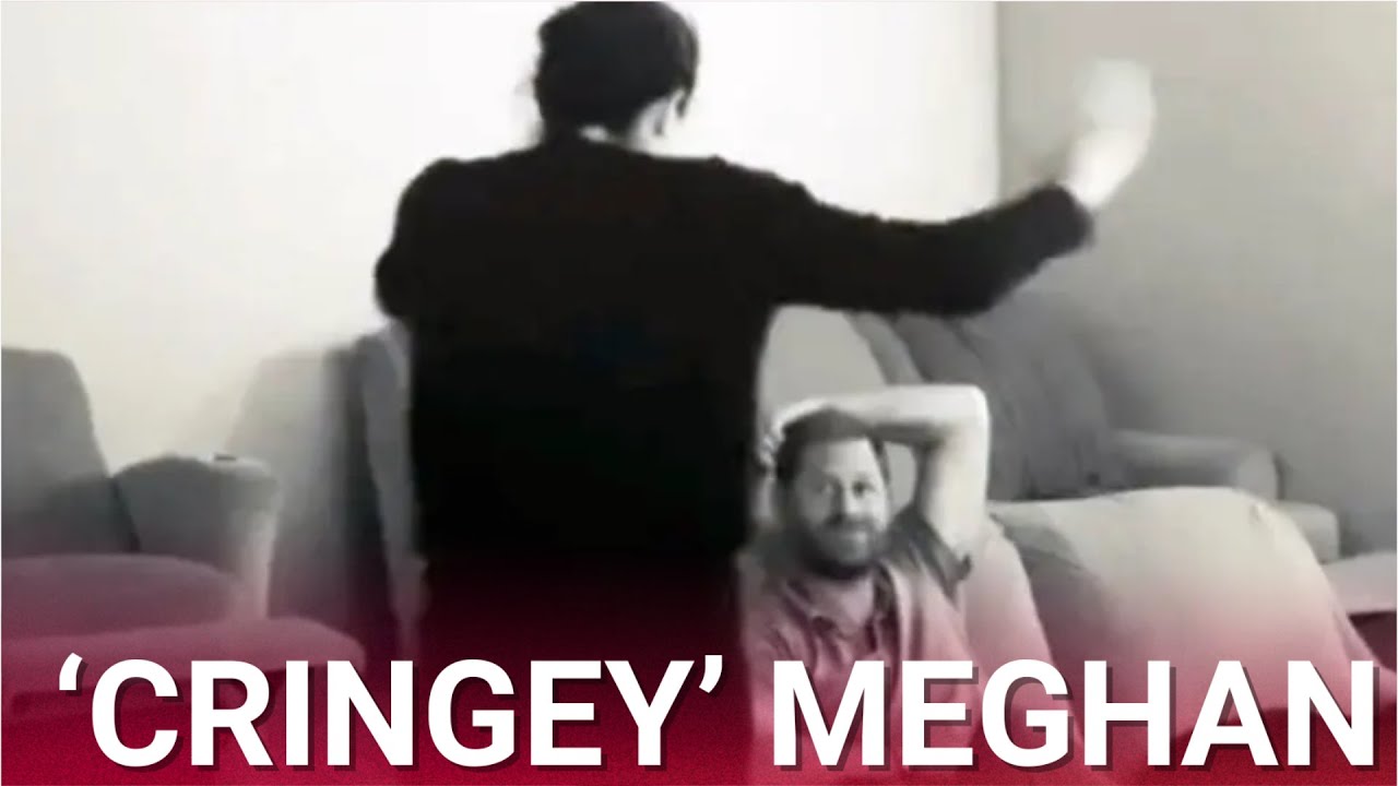 Meghan Markle savagely slammed over 'staged' video with disinterested Prince Harry