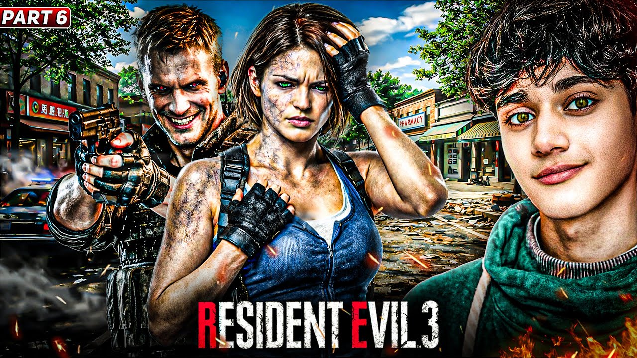 Jill Is Infected By A Zombie Virus 🧟‍♀️ | Resident Evil 3 Gameplay # 6 | AR Gaming World